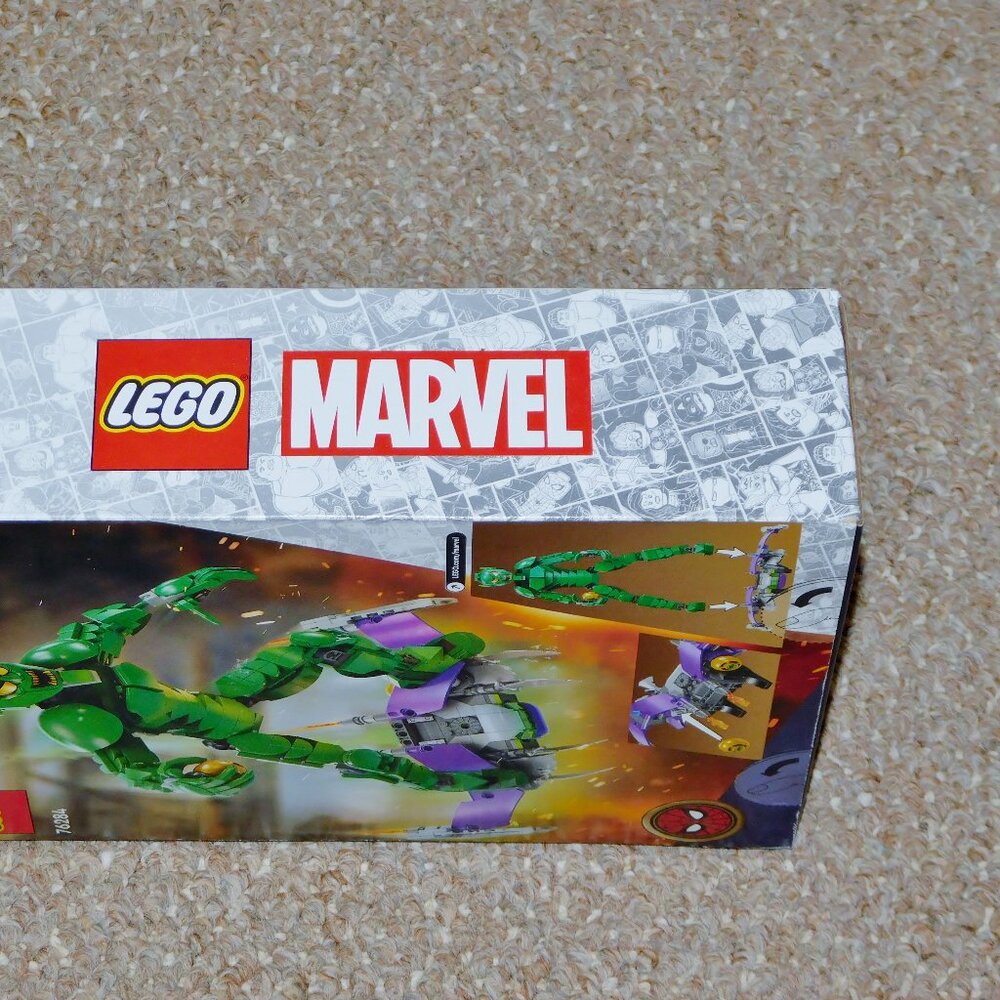 LEGO Marvel Spider-Man No Way Home Green Goblin Construction Figure New 76284 - Picture 4 of 12